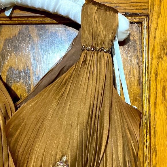 Copper Formal Evening Gown - Picture 5 of 7